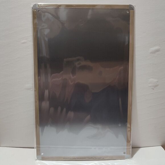 One Piece Netflix Gol D Roger Logue Town Execution Metal Tin Sign - Picture 2 of 4